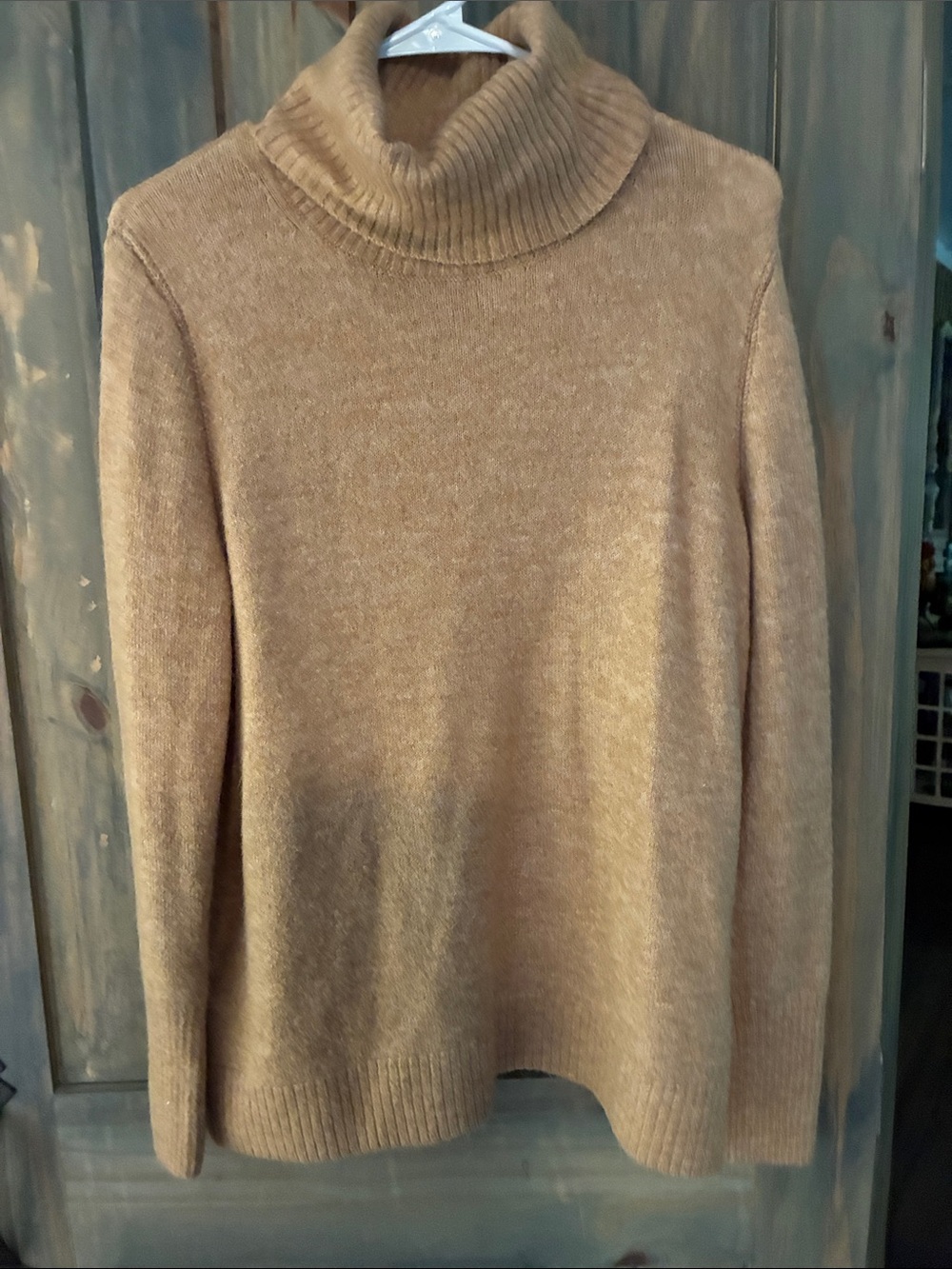 Gap Women’s Camel Turtleneck Sweater